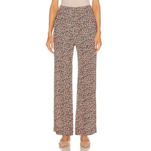 Nanushka "Kisa" Crinkled Pants in "Latte", size XS